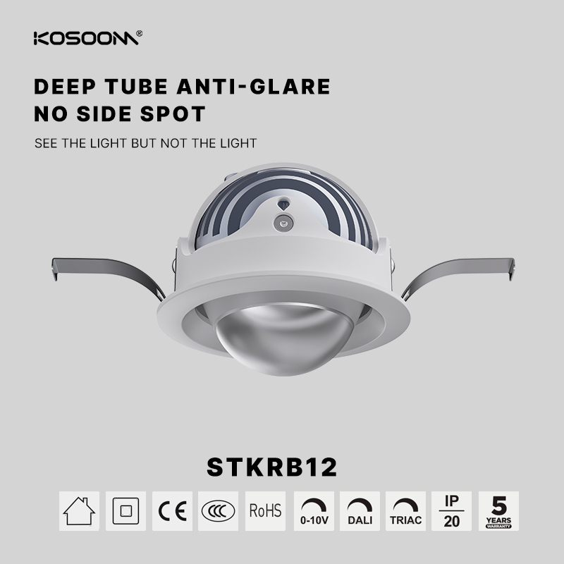 Factory Directly Custom 12W High Efficient Spotlight Down light 900LM Abstrahlwinkel 120° STKRD12-Kosoom-LED Strahler