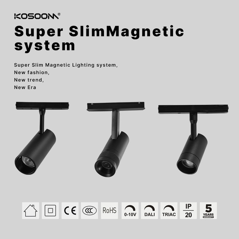 SMCZ07-B(W)-1 Zoomobjektiv 15-50° DC-DC Bulk kaufen SSM G1 Lichtmodul KOSOOM-Schienensystem Lampen