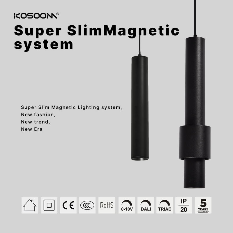 Werkseitig direktes 24°-Objektiv SMEA07-B(W)-1 DC-DC SSM G1 Lichtmodul KOSOOM-Pendelleuchten