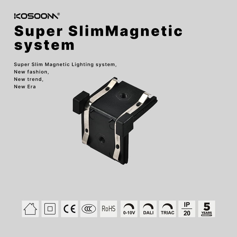 Factory Directly L Corner Connector für Track Rail SMR-LC-B(W) 26.5*26.5*4mm SSM Schiene + Zubehör KOSOOM