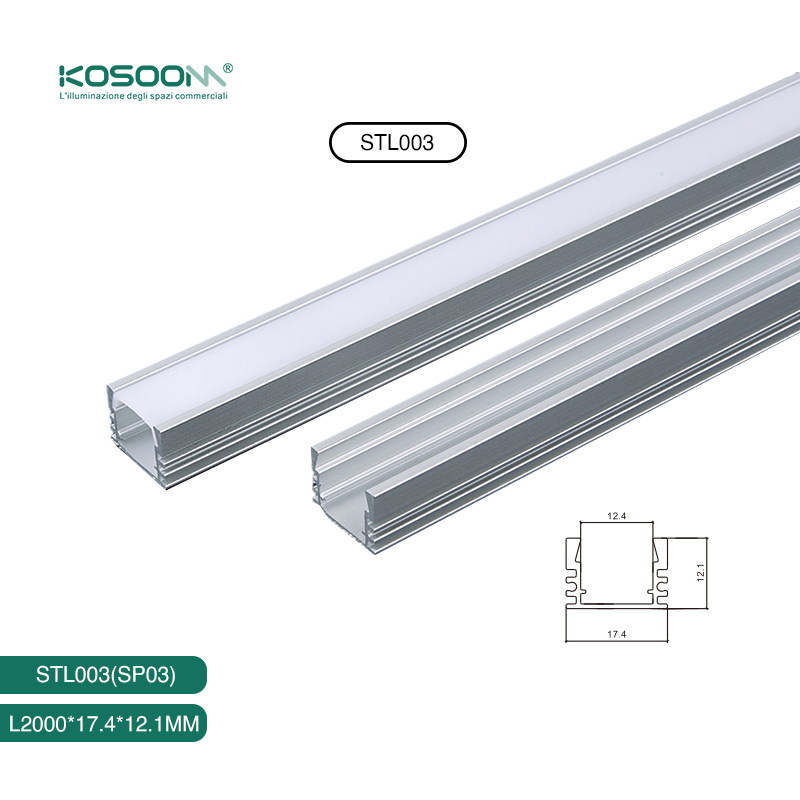 Kompaktes und elegantes Profil für kreative Beleuchtungslösungen - SP03 STL003 Kosoom-LED Profil-Kreatives Design