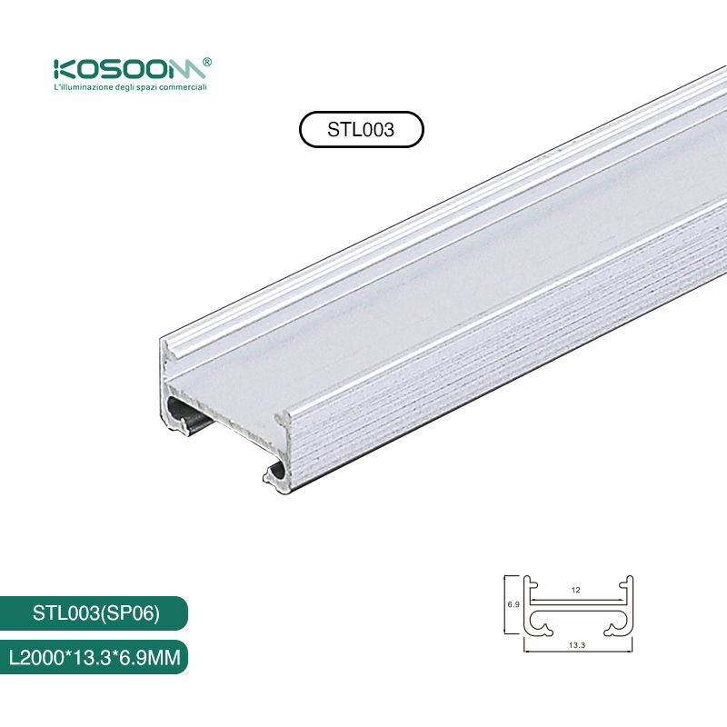 Effizientes LED-Lichtprofil für bessere Ausleuchtung - SP06 STL003 Kosoom-LED Profil-Kreatives Design
