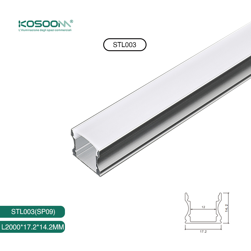 LED Profil für LED Streifen mit Abdeckungen Umfassend-Treppenbeleuchtung-energiesparend-SP09
