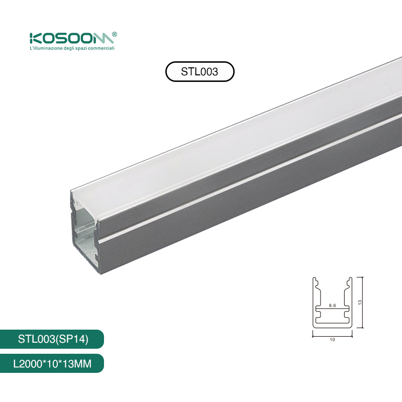 LED-Lichtprofil für kompakte Räume - SP14 STL003 Kosoom-LED Profil-Kreatives Design
