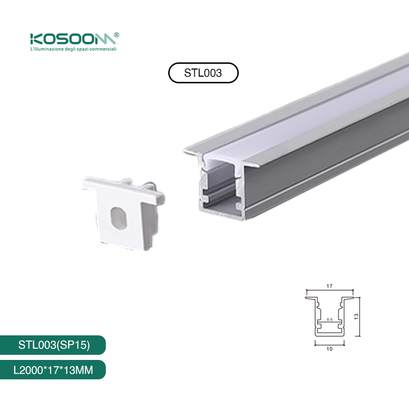 Hochwertiges LED-Lichtprofil für bessere Beleuchtung - SP15 STL003 Kosoom-LED Profil-Kreatives Design