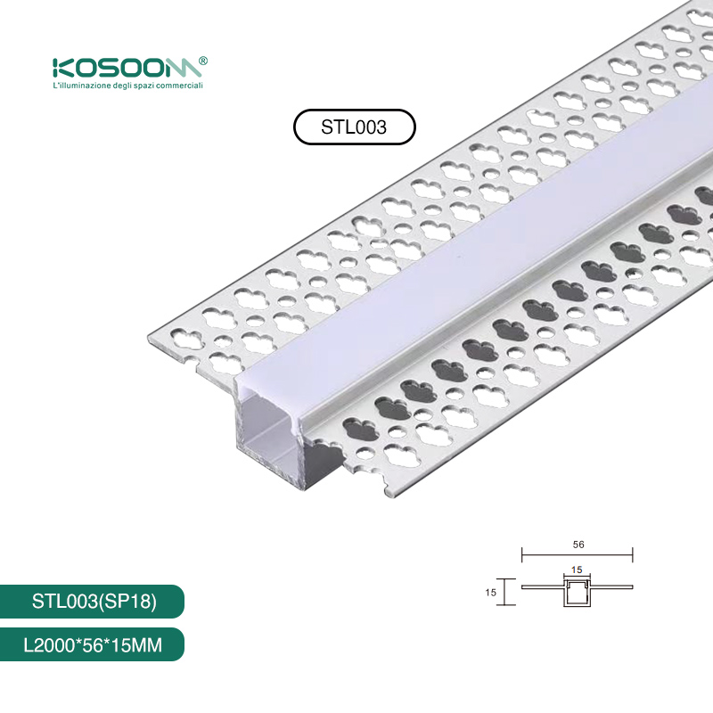 LED Profil für LED Streifen und maximale Effizienz Ultimative-LED Strip Profil-einfache Installation-SP18