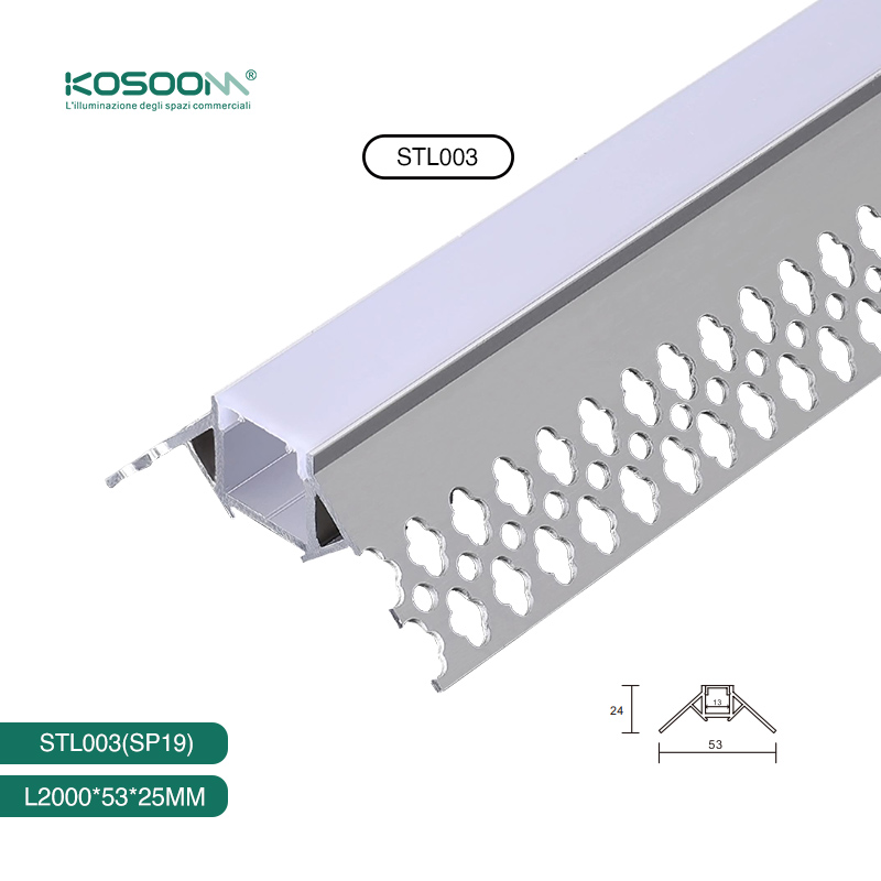 LED Profil verbesserte Leistung Optimiert für LED Streifen-LED Profil-energiesparend-SP19