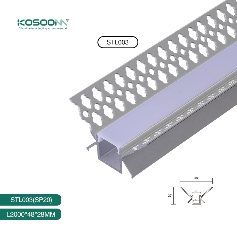LED Profil für LED Streifen und fortschrittliche Beleuchtung Speziell-Indirekte Beleuchtung-energiesparend-SP20