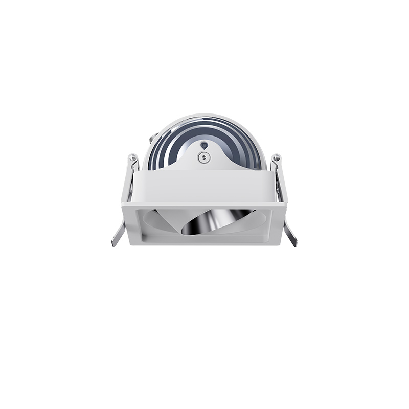 Hochwertige kundenspezifische LED-Downlights STKS1A12 Kommerzielle Beleuchtung 12W 800LM Einstellbarer Abstrahlwinkel 15°/24°/36°/45°-Kosoom-Downlights