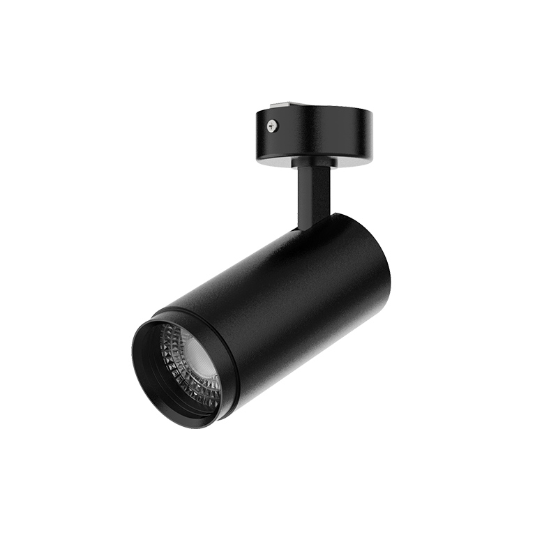 LED-Schienenbeleuchtung 12W 3000K 900LM Abstrahlwinkel 24˚ CRI≥80 Energie-Effizienz Weiß-Schienensystem Lampen