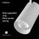 Anpassbare Innen-Stromschienenbeleuchtung 15W 1250LM Einstellbarer Abstrahlwinkel 15°/24°/36° NCH06215-4-Kosoom-Schienensystem Lampen