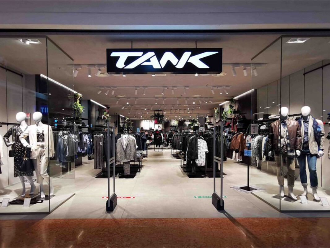 Bekleidungsgeschäft Beleuchtung