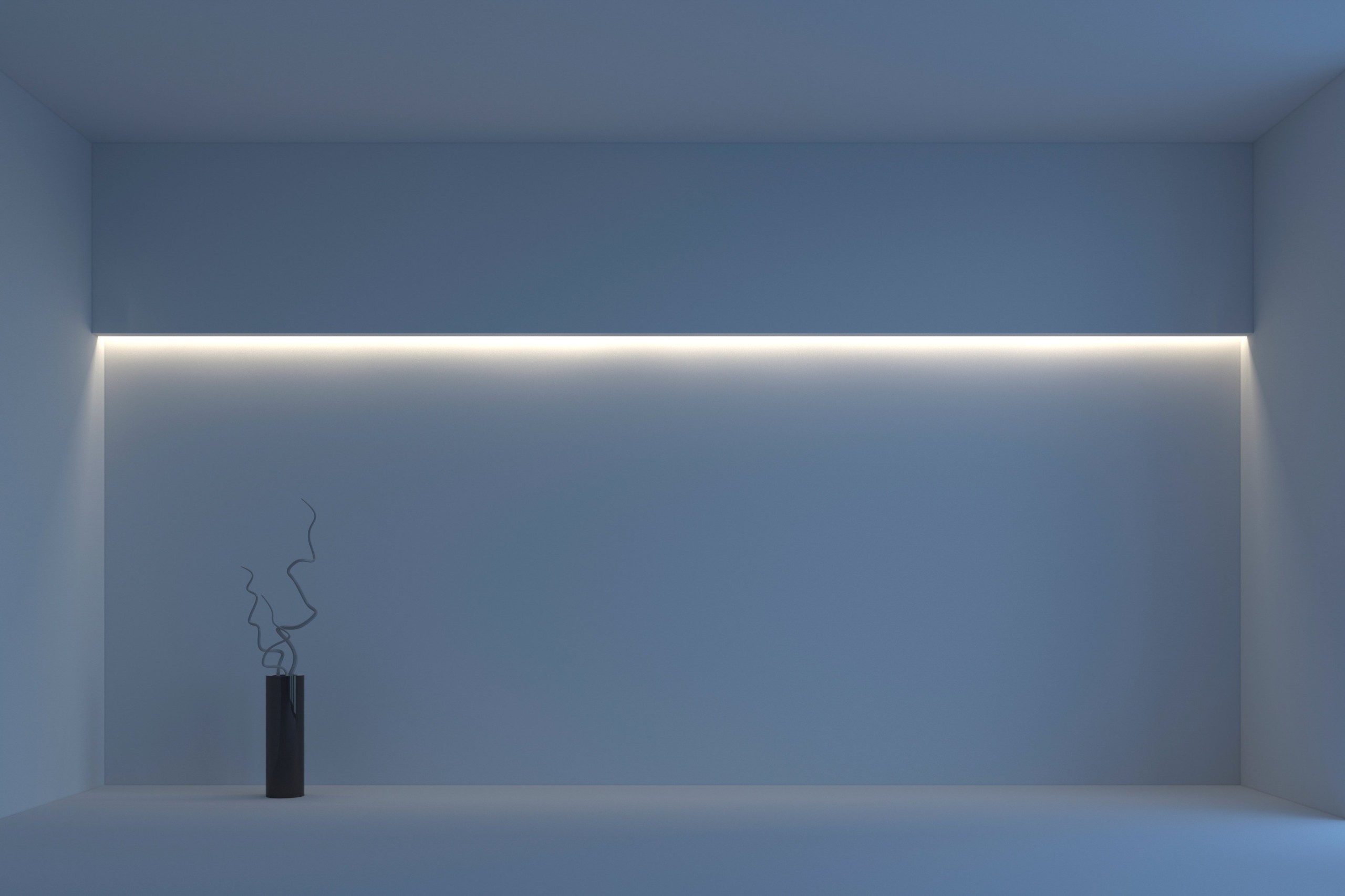 An der Wand oder an der Decke montierte LED-Streifen?-Beleuchtung Case Sharing