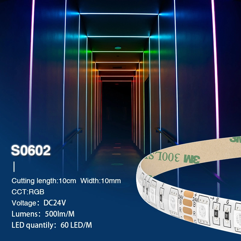SMD 5050 RGB IP44 5m 13W/m 24v LED Streifen RGB-Fernseher LED--S0602