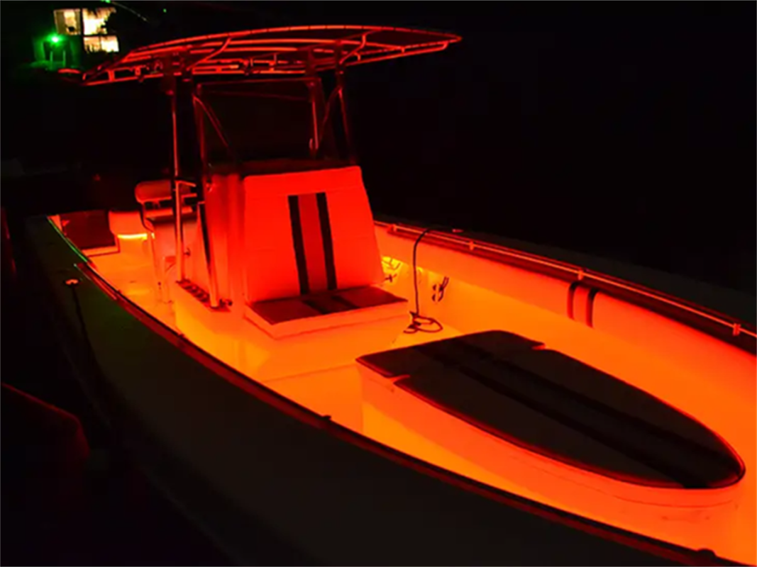 Wie installiert man LED Streifen auf einem Boot?-Beleuchtung Case Sharing--4.34