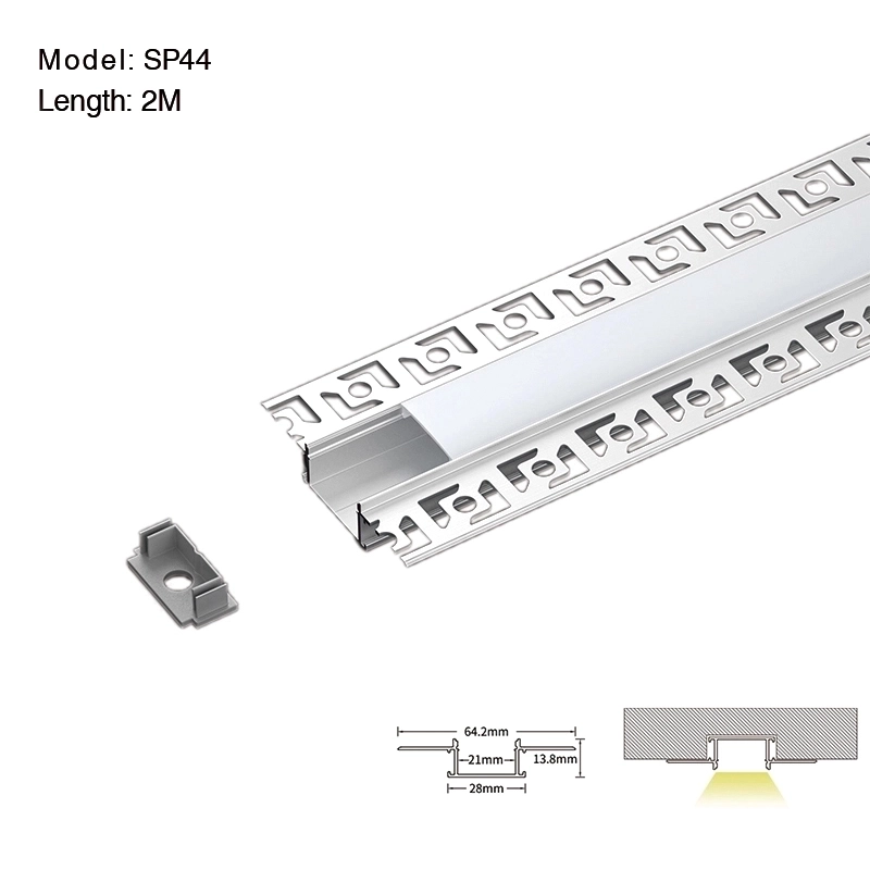 SP44 LED Alu Profil 2 Meter L2000*64,2*13,8 mm-LED Aluminium Profil--01