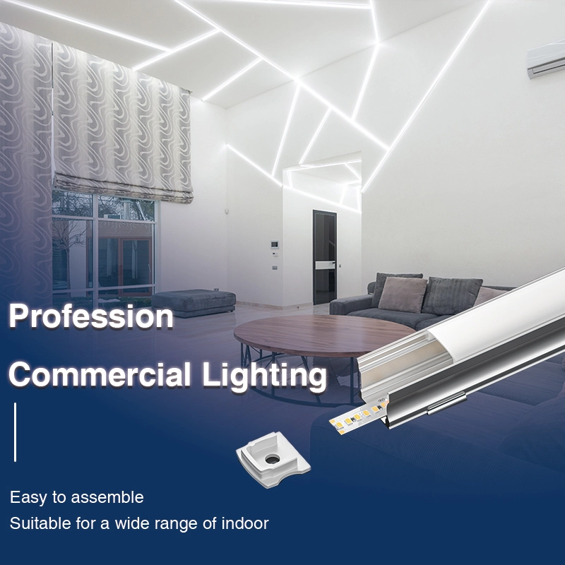 Kosoom LED Profil 2 Meter komprimierte Deckel und Kappen/CN-SL10 L2000*17,2*14,4 mm -SP31-LED Profil--02