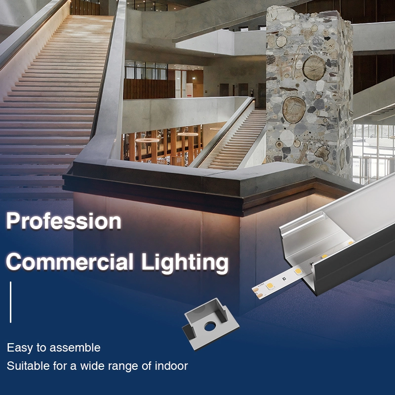 LED Profil 2 Meter komprimierte Deckel und Kappen/CN-SL13 L2000*19,3*13 mm -SP34-LED Profil Trockenbau--02