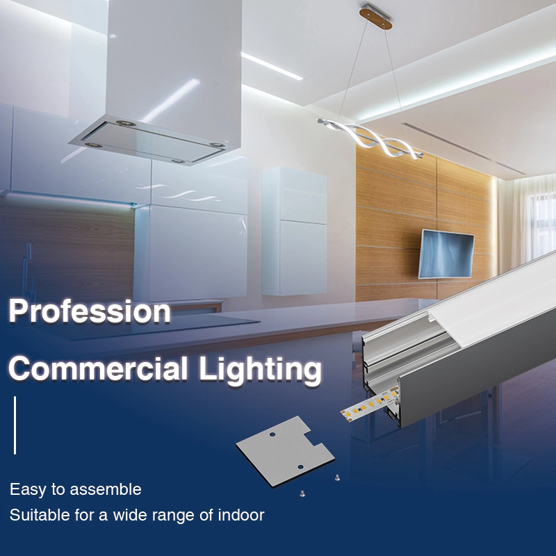 LED Profil 2 Meter komprimierte Deckel und Kappen/CN-SU02 L2000*35*35mm -SP38-Indirekte Beleuchtung--02
