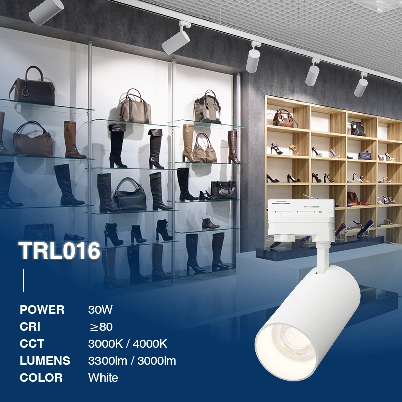 TRL016 30W 4000K 36˚N/B Ra80 Weiß—LED Schienensystem Lampen-Schienensystem Weiß--02