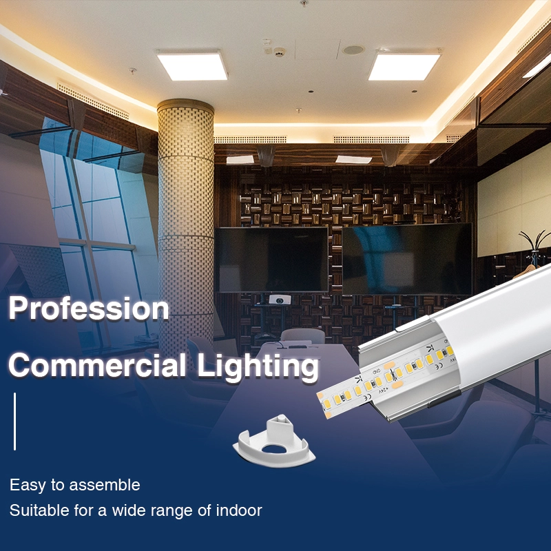 LED Profil 2 Meter komprimierte Deckel und Kappen/CON-SL09 L2000*15,8*15,8 mm -SP30-LED Profil--02