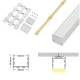 SP40 LED Profil Decke 2 Meter L'2000*40*34,8 mm-Indirekte Beleuchtung--07