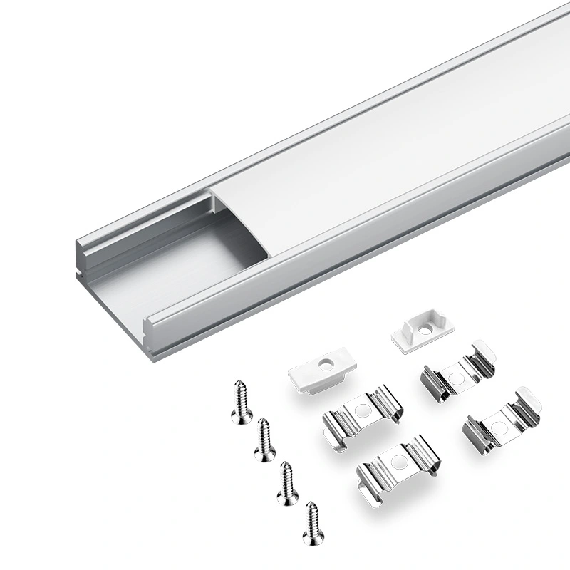 LED-Profil 2metri compresso tappi/CN-SL05 L2000*17,4*7mm -Kosoom SP26-Indirekte Beleuchtung--sp26