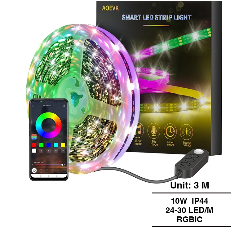 5V 10W - Intelligentes RGBIC LED-Streifenlicht-Uncategorized--01