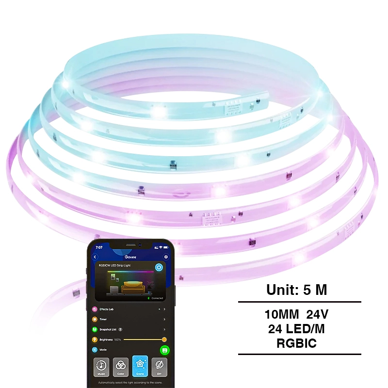 24V 5m - Intelligentes RGBIC LED-Streifenlicht-Uncategorized--01