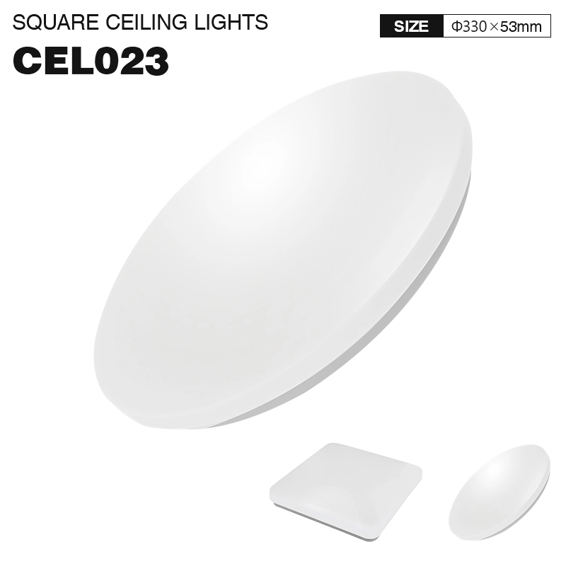 CEL023 20W 3000K 1440LM Ra80 Weiß Deckenlampe Rund-Deckenspot Weiss--01