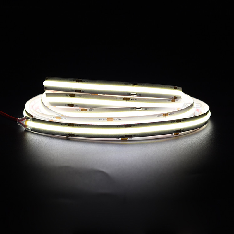 Cob-Lichtleiste, neues Schaltungsdesign, 504 LEDs/m, 12 W/m-COB LED Streifen--cob1